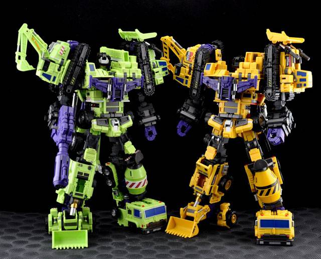 Green Giant Type 61 Combiner Set of 6 | MakeToys | Mtcombiner