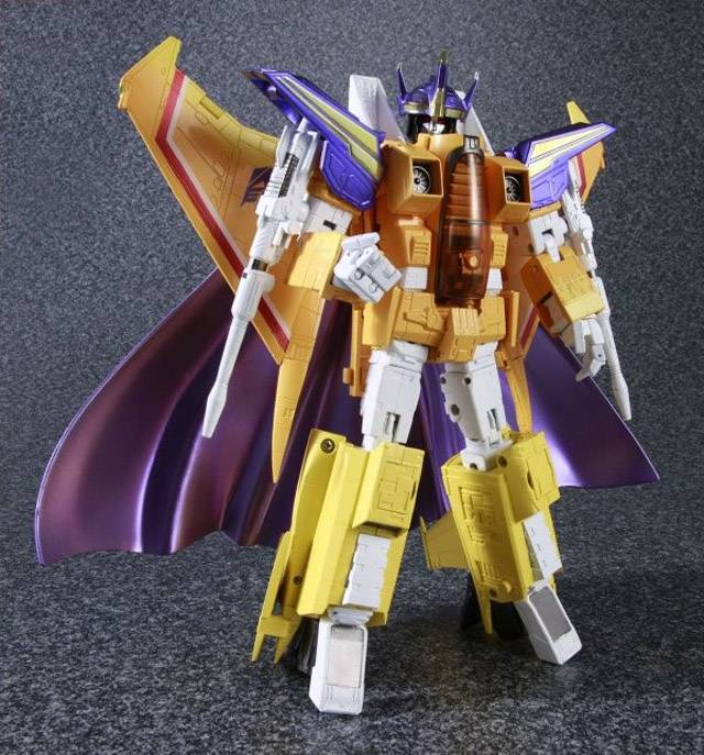 MP-11S Sunstorm with Coronation Crown and Cape Set | Transformers Masterpiece