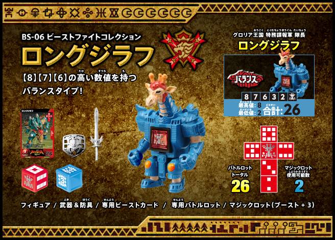 BS-06 Long Giraffe | Battle Beasts | Beast Saga