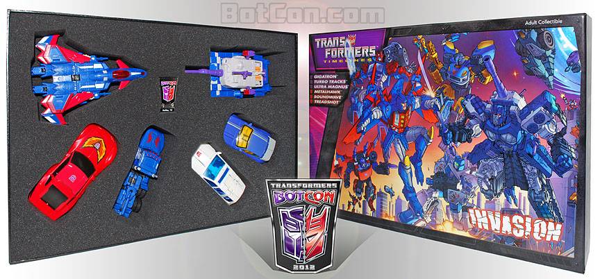 Convention Boxed Set Shattered Glass Botcon Exclusive | Transformers Convention Botcon 2012