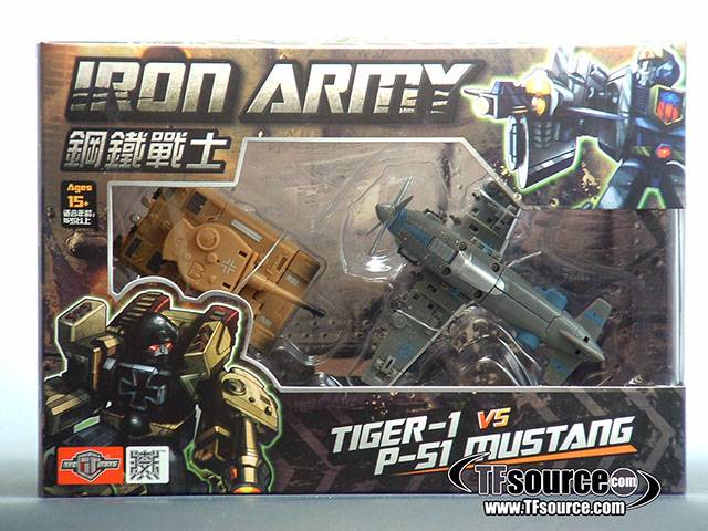 Set A Tiger-1 and P-51 Mustang | TFC Toys Iron Army