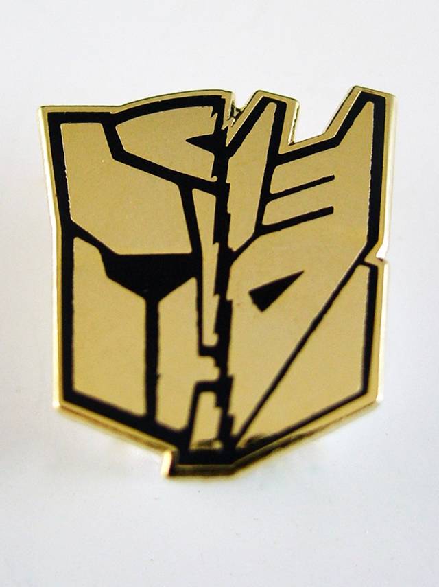 Golden Ticket Pin Shattered Glass Botcon Exclusive | Transformers Convention Botcon 2012