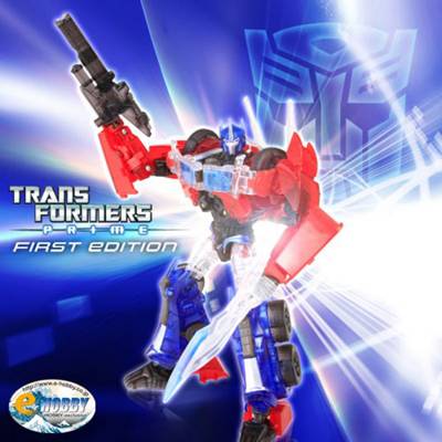 Optimus Prime Clear Version First Edition | Transformers Prime Japanese Version