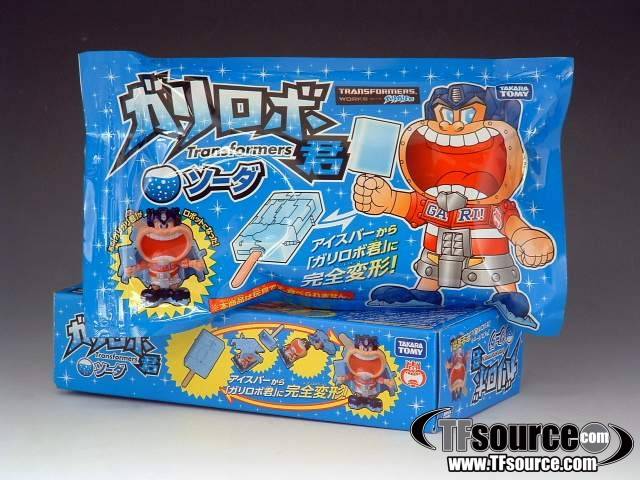 Gari-Robo Kun Soda Transforming Popsicle Limited Edition | Transforming Popsicle