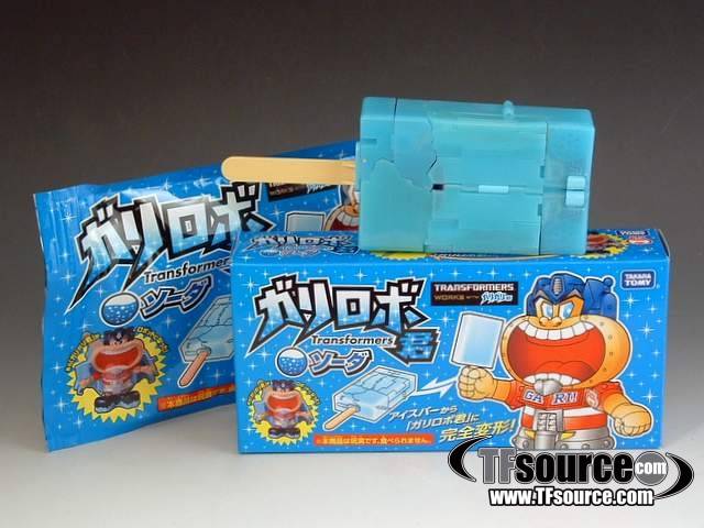 Gari-Robo Kun Soda Transforming Popsicle Limited Edition | Transforming Popsicle