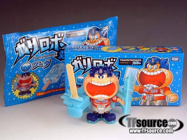 Gari-Robo Kun Soda Transforming Popsicle Limited Edition | Transforming Popsicle