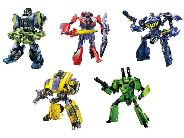 Bruticus Set of 5 Figures Deluxe Class | Transformers Generations Fall of Cybertron