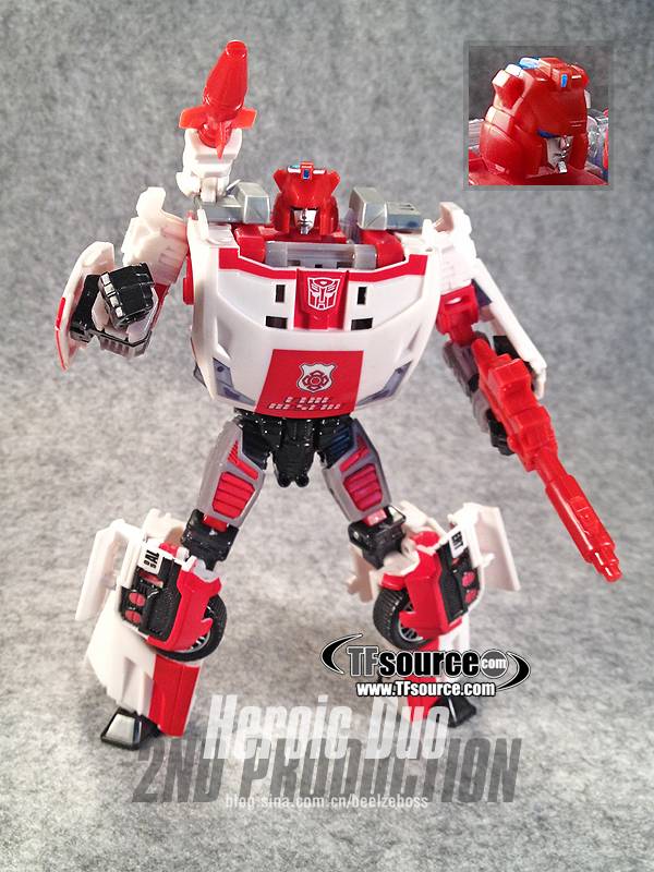 Heroic Duo Upgrade Kit for Classics Sideswipe and Red Alert | Studio Beelzeboss