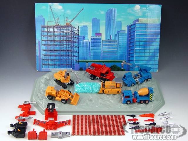 Constructicons Devastator | Diaclone Pre Transformers