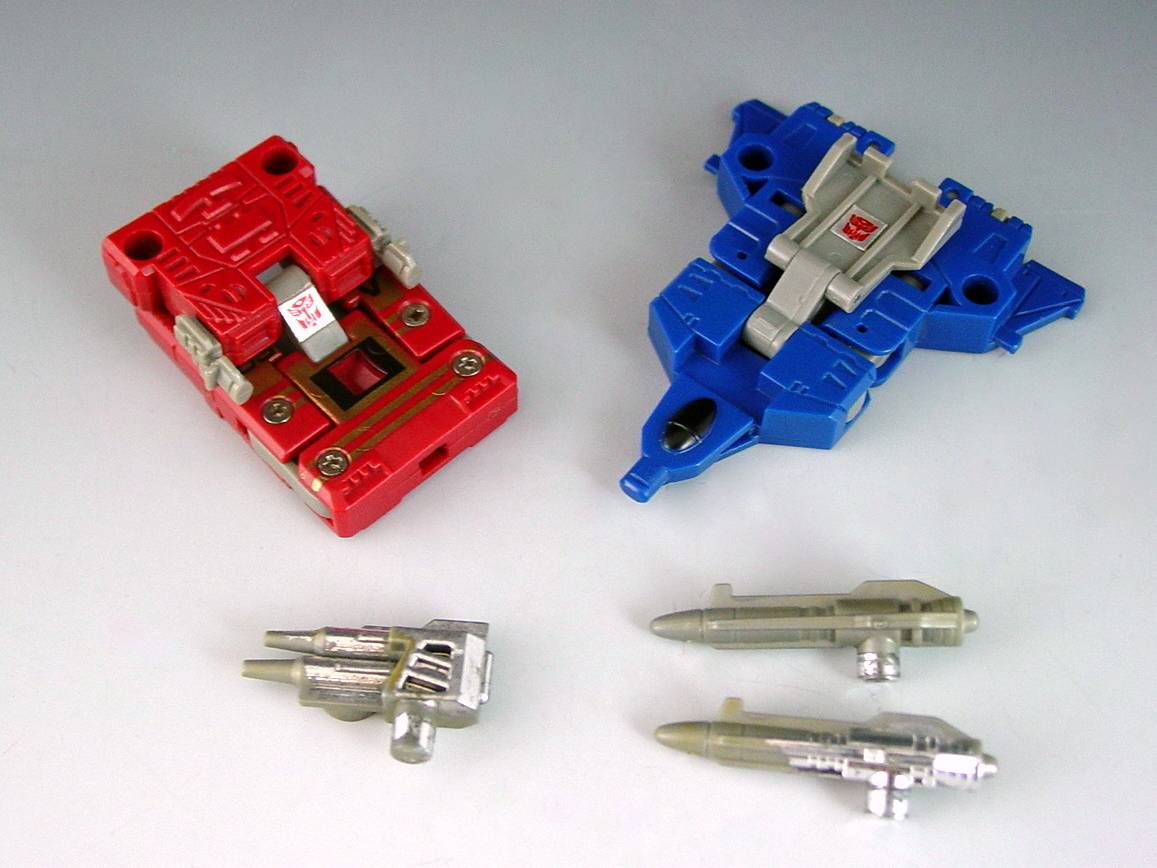 Raindance and Grand Slam Cassette Vintage Transformers G1