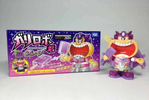 Gari-Robo Kun Grape Transforming Popsicle Limited Edition | Transforming Popsicle