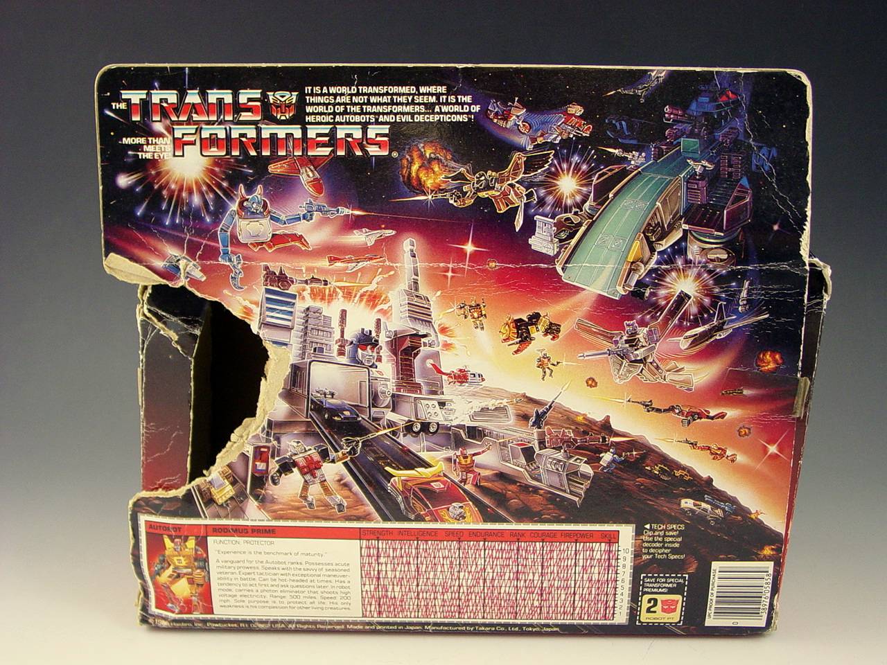 Rodimus Prime MIB Near Complete