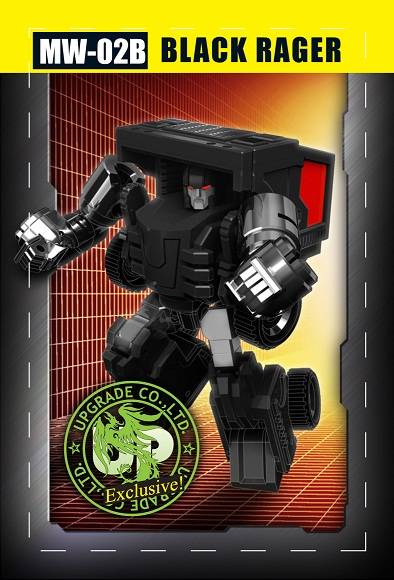 MW-02B Black Rager | Igear Mini Warriors