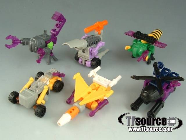 Wave 1 Set of 6 Figures | Transformers KRE-O Kreon Micro-Changers