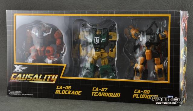 FP-DX Armored Battalion Set Limited Edition CA-06 Blockade CA-07 Teardown CA-08 Plunder | Fansproject Causality