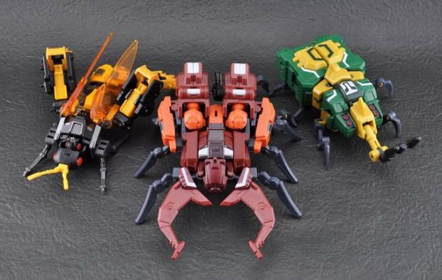 FP-DX Armored Battalion Set Limited Edition CA-06 Blockade CA-07 Teardown CA-08 Plunder | Fansproject Causality
