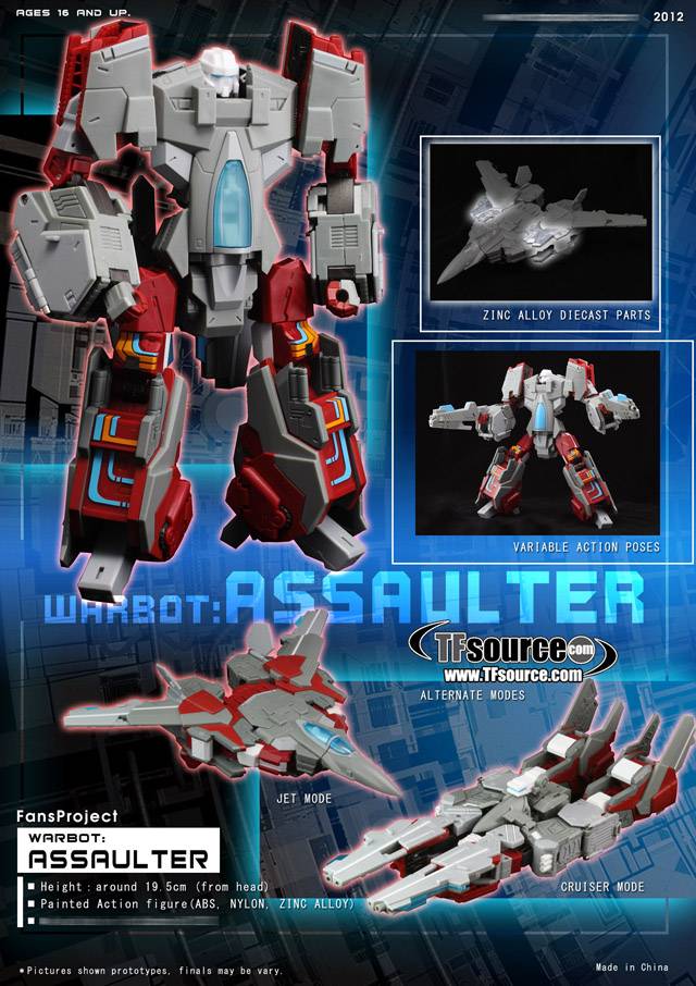 WB003 Assaulter | Fansproject Warbot
