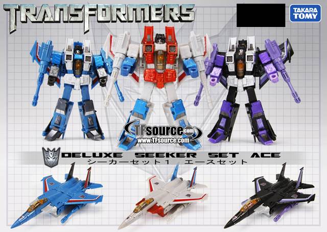 Seeker Set Ace Limited Edition Asia Exclusive | Transformers United