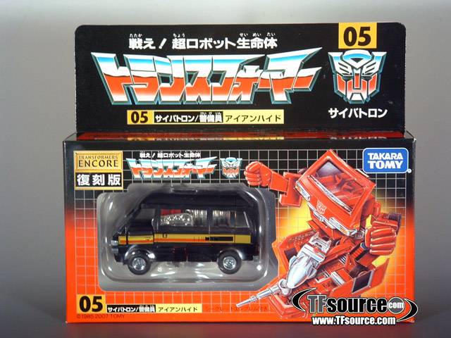 New Years Special Protect Black Ironhide e-hobby Exclusive | Transformers G1 Collectors Edition