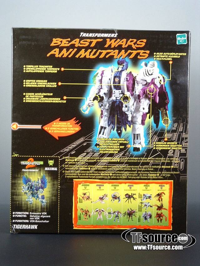 Tigerhawk Ultra Class | Transformers Beast Wars Transmetals 2
