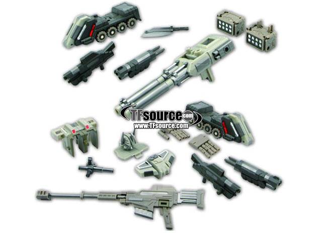 02 Colossus set Munitioner and Explorer | Fansproject Crossfire