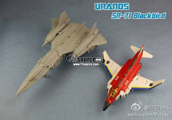 SR-71 Blackbird and X-47 Phantom Ray | TFC Toys