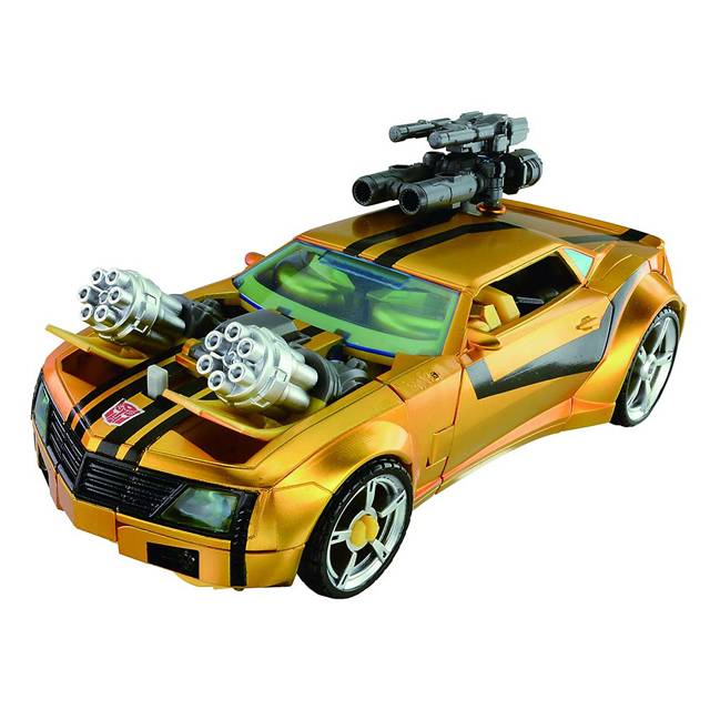 Gatling Bumblebee Store Exclusives | Japanese Transformers Prime Arms Micron
