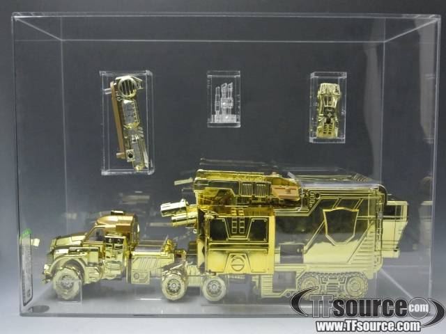 Lucky Draw Convoy Gold Version | Transformers Armada Micron Legend