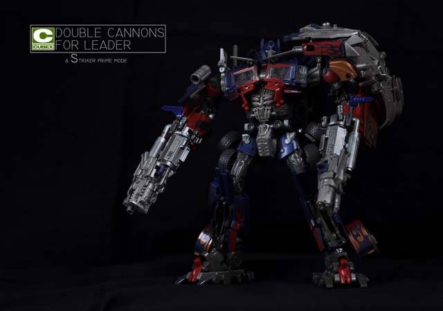 Buster Guns Metallic Silver Version | Cubex | Upgrade Kit
