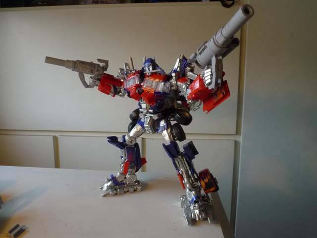Buster Guns Metallic Silver Version | Cubex | Upgrade Kit