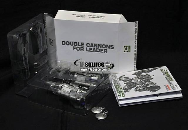 Buster Guns Chrome Version | Cubex | Upgrade Kit