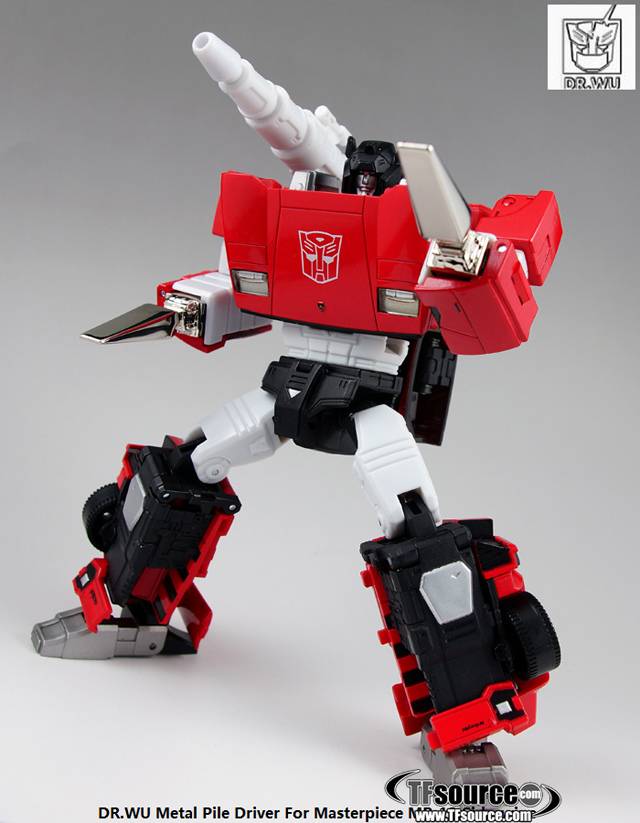 DW-P09SS Metal Piledrivers for MP-12 Sideswipe | Dr. Wu | Upgrade Kit