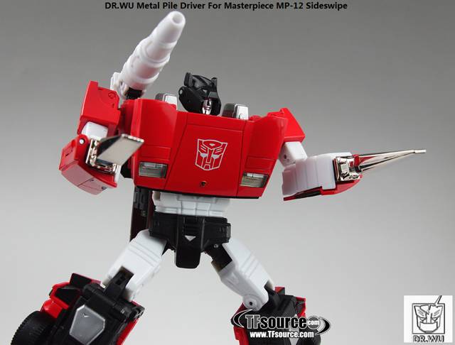 DW-P09SS Metal Piledrivers for MP-12 Sideswipe | Dr. Wu | Upgrade Kit