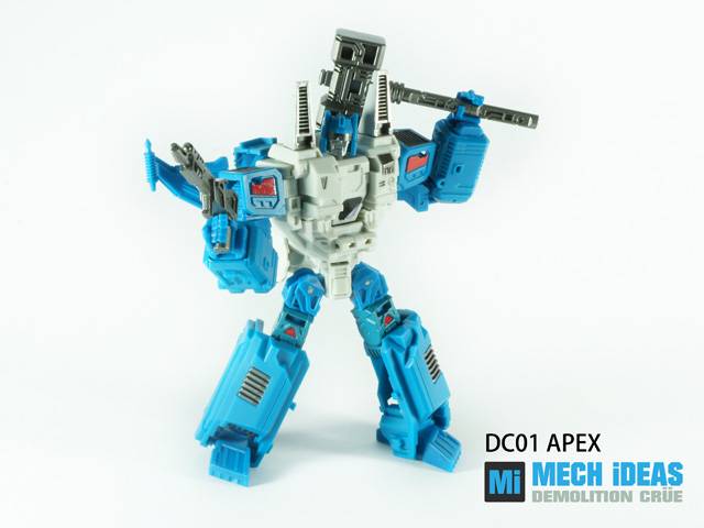 DC01 Apex and DC-02 Geminus Set of 2 | Mech Ideas
