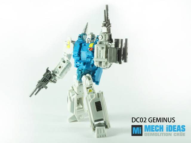 DC01 Apex and DC-02 Geminus Set of 2 | Mech Ideas