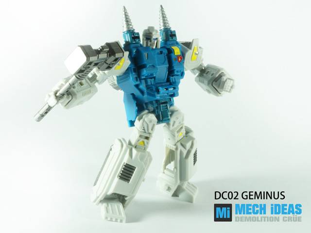 DC01 Apex and DC-02 Geminus Set of 2 | Mech Ideas