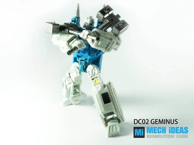 DC01 Apex and DC-02 Geminus Set of 2 | Mech Ideas