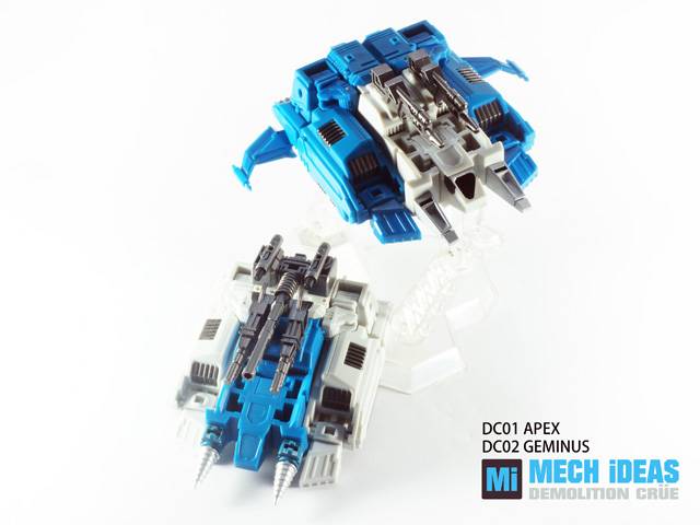 DC01 Apex and DC-02 Geminus Set of 2 | Mech Ideas