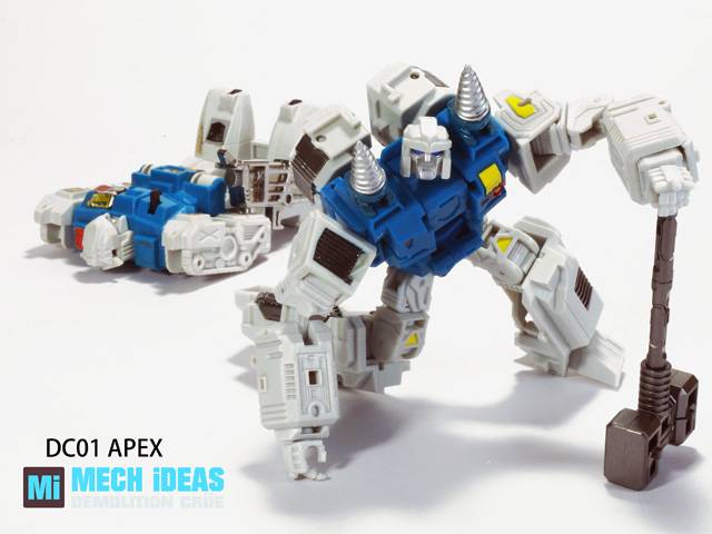 DC01 Apex and DC-02 Geminus Set of 2 | Mech Ideas