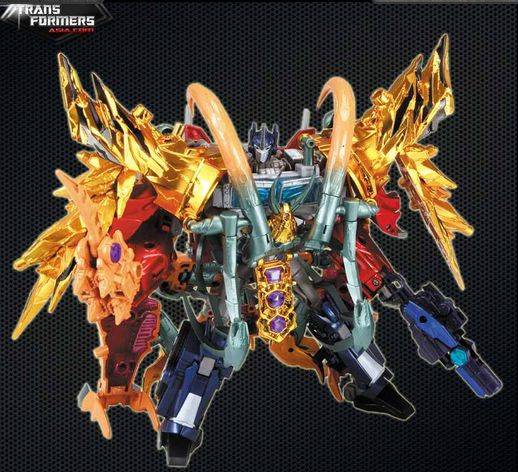 Gaia Unicron and Optimus Prime Giftset Year of the Snake Exclusive | Transformers Prime