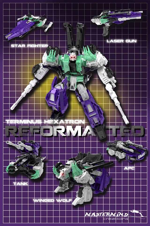 R-01 Terminus Hexatron | Mastermind Creations | Reformatted