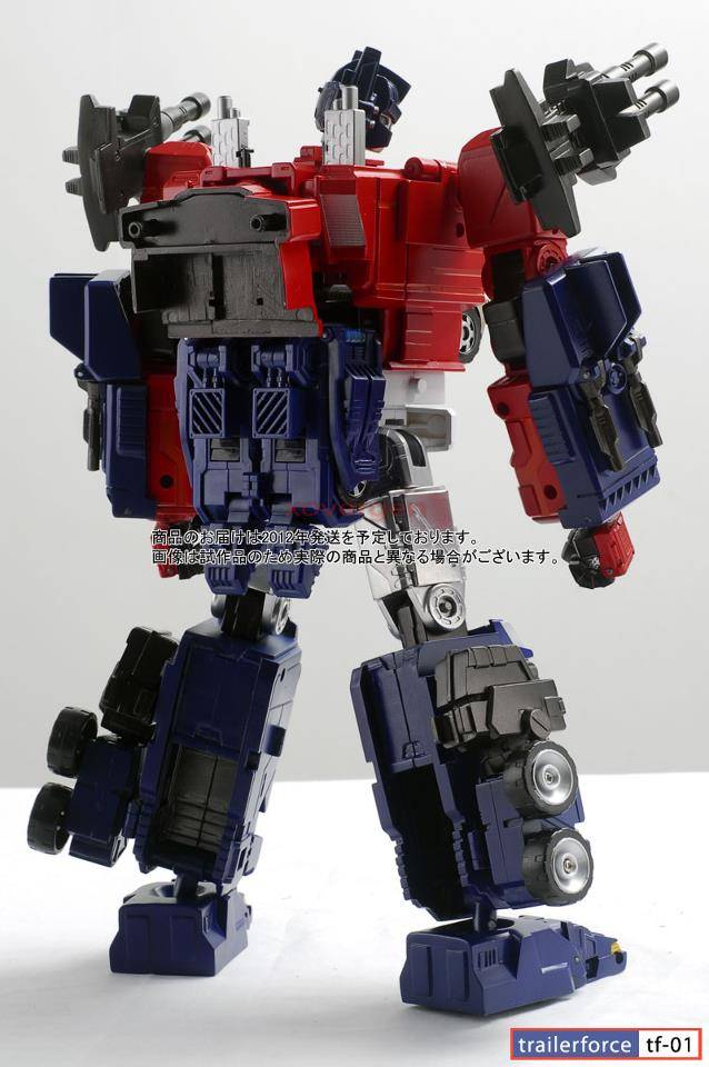 TF-01 Trailer Force Master Armor Upgrade Kit for Classics Optimus Prime | Xovergen Creations