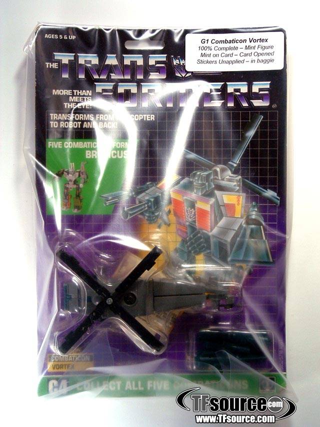 Vortex Combinber Vintage Transformers G1