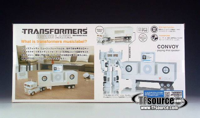 Ipod White Convoy | Transformers Music Label