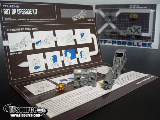 TFX-ABT-01 Gas Tank Upgrade Kit for Transformers Alternators Optimus Prime | Fansproject Parallax