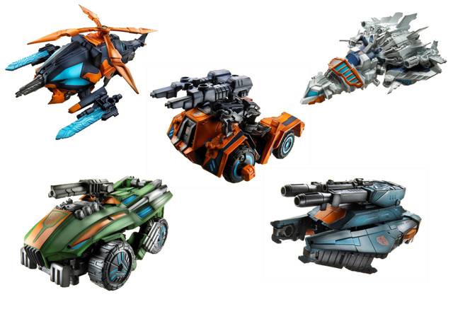 Ruination Bruticus Set of 5 Deluxe Class | Transformers Generations Fall of Cybertron