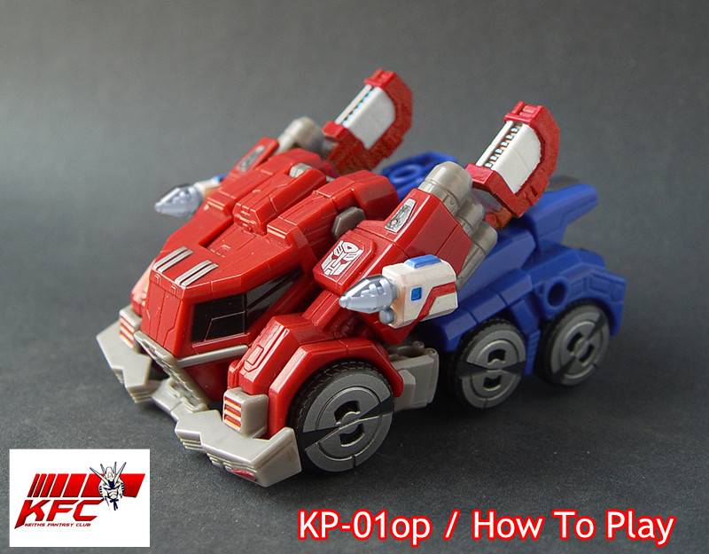 KP-01OP Shoulder and Missile Kit Upgrade Kit for Optimus Prime | Kfc Keiths Fantasy Club | Upgrade Kit