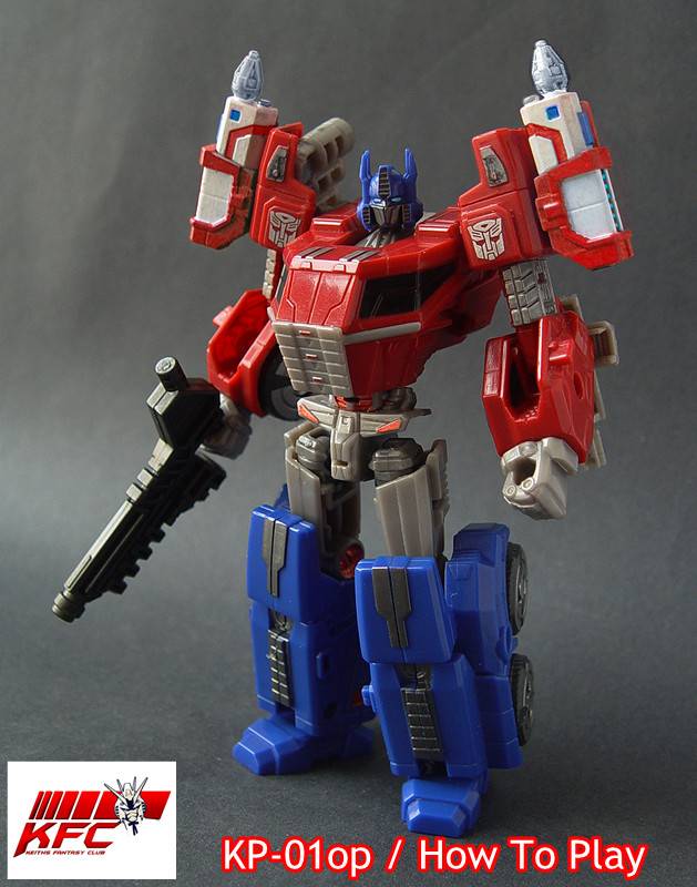 KP-01OP Shoulder and Missile Kit Upgrade Kit for Optimus Prime | Kfc Keiths Fantasy Club | Upgrade Kit