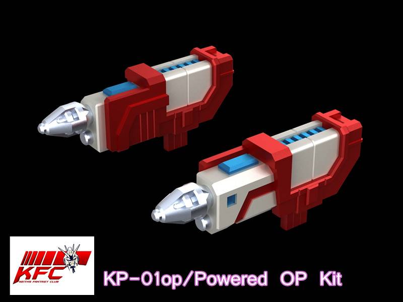 KP-01OP Shoulder and Missile Kit Upgrade Kit for Optimus Prime | Kfc Keiths Fantasy Club | Upgrade Kit