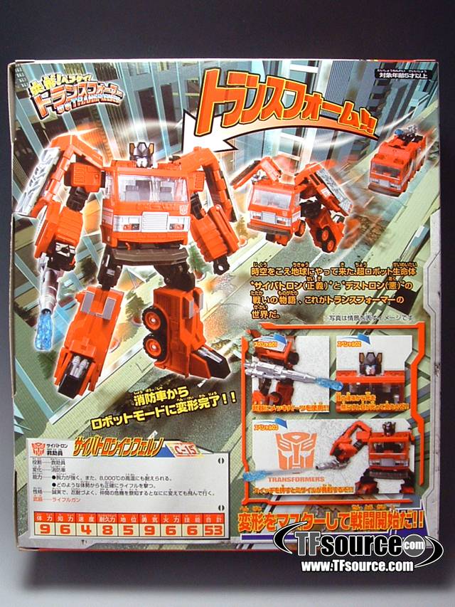 C-15 Inferno | Transformers Henkei Classics